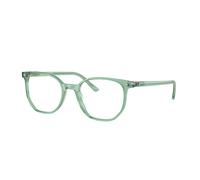 Ray - Ban Unisex Ray - Ban RX5397 ELLIOT 8443 Montature da vista Acetato Verde Trasparente Geometrica Normale