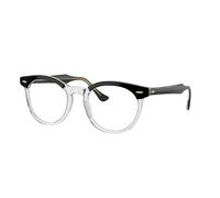 Ray - Ban Unisex Ray - Ban RX5598 EAGLEEYE 2034 Montature da vista Acetato Nero Trasparente Squadrata Normale