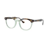 Ray - Ban Unisex Ray - Ban RX5598 EAGLEEYE 8249 Montature da vista Acetato Marrone Trasparente Squadrata Normale