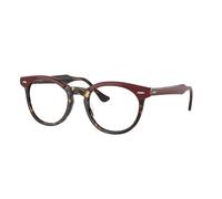 Ray - Ban Unisex Ray - Ban RX5598 EAGLEEYE 8250 Montature da vista Acetato Tartaruga Trasparente Squadrata Normale
