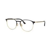 Ray - Ban Unisex Ray - Ban RX6375 3051 Montature da vista Metallo Nero Trasparente Pantos Normale