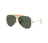 Ray - Ban Unisex Ray - Ban x DOLCE&GABBANA RB3138M 001/71 Occhiali da sole Metallo Oro Verde Pilot Normale