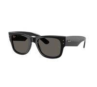 Ray - Ban Unisex RB0840S MEGA WAYFARER 6826J5 Occhiali da sole Acetato Nero Grigio Squadrata Normale