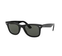 Ray - Ban Unisex RB2140F WAYFARER 901/58 Occhiali da sole Acetato Nero Verde G15 Squadrata Polarizzata