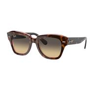 Occhiali da Sole Ray-Ban RB2186 STATE STREET 1324BG HAVANA ON TRANSPAREN