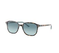 Ray - Ban Unisex RB2193 LEONARD 13163M Occhiali da sole Acetato Marrone Blu Squadrata Normale Sfumato