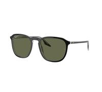 Ray - Ban Unisex RB2203 919/58 Occhiali da sole Acetato Nero Verde Squadrata Polarizzata