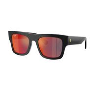 Ray - Ban Unisex RB2217M F6016P Occhiali da sole Acetato Nero Grigio Squadrata Specchiate