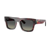 Ray - Ban Unisex RB2217M F70511 Occhiali da sole Acetato Tartaruga Grigio Squadrata Normale Sfumato