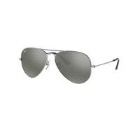 Ray - Ban Unisex RB3025 AVIATOR W3275 Occhiali da sole Metallo Argento Grigio Pilot Normale