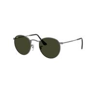Ray - Ban Unisex RB3447 ROUND METAL 029 Occhiali da sole Metallo Grigio G15 Rotonda Normale