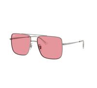 Ray - Ban Unisex RB3758 ARI 004/84 Occhiali da sole Metallo Grigio Rosa Squadrata Normale