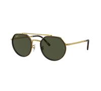 Ray - Ban Unisex RB3765 919631 Occhiali da sole Metallo Oro Verde Geometrica Normale