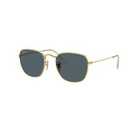 Ray - Ban Unisex RB3857 FRANK 9196R5 Occhiali da sole Metallo Oro Blu Squadrata Normale