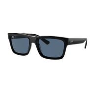 Ray - Ban Unisex RB4396 WARREN 667780 Occhiali da sole Acetato Nero Blu Squadrata Normale