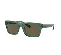Ray - Ban Unisex RB4396 WARREN 6681/3 Occhiali da sole Acetato Verde Marrone Squadrata Normale