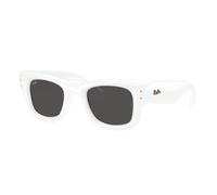 Ray - Ban Unisex RB4940 WAYFARER PUFFER 671/87 Occhiali da sole Nylon Bianco Nero Squadrata Normale
