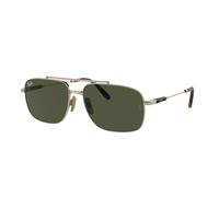 Ray - Ban Unisex RB8096 MICHAEL TITANIUM 926531 Occhiali da sole Metallo Oro Verde Pillow Normale