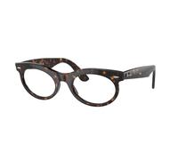 Ray - Ban Unisex Ray - Ban RX2242V WAYFARER OVAL 2012 Montature da vista Acetato Tartaruga Trasparente Rotonda Normale