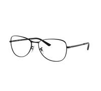 Ray - Ban Unisex RX3733V 2509 Montature da vista Metallo Nero Trasparente Pilot Normale