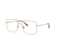 Ray - Ban Unisex RX3758V ARI 3094 Montature da vista Metallo Oro Trasparente Squadrata Normale