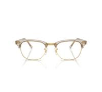Ray-Ban Unisex Rx5154 Clubmaster Fotocromatico Montatura Occhiali per Prescrizione Occhiali, Fotocromic Waves Grey/Demo Lens, 53 mm