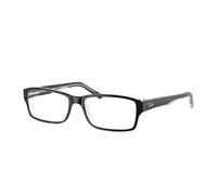 Ray - Ban Unisex RX5169 2034 Montature da vista Acetato Nero Trasparente Squadrata Normale