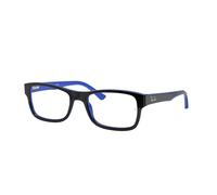 Ray - Ban Unisex RX5268 5179 Montature da vista Acetato Nero Trasparente Squadrata Normale