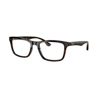 Ray - Ban Unisex RX5279 2012 Montature da vista Acetato Marrone Trasparente Squadrata Normale