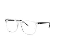 Ray - Ban Unisex RX5387 5629 Montature da vista Acetato Trasparente Trasparente Squadrata Normale