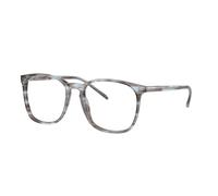Ray - Ban Unisex RX5387 8361 Montature da vista Acetato Blu Trasparente Squadrata Normale