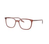 Ray - Ban Unisex RX5406 8171 Montature da vista Acetato Marrone Trasparente Squadrata Normale