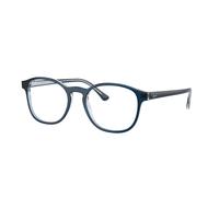 Ray - Ban Unisex RX5417 8324 Montature da vista Acetato Blu Trasparente Pantos Normale