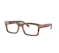 Ray - Ban Unisex RX5435 8403 Montature da vista Acetato Tartaruga Trasparente Squadrata Normale