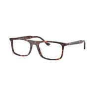 Ray - Ban Unisex RX5440 8423 Montature da vista Acetato Rosso Trasparente Squadrata Normale