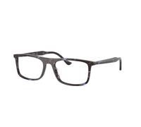 Ray - Ban Unisex RX5440 8424 Montature da vista Acetato Blu Trasparente Squadrata Normale