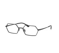 Ray - Ban Unisex RX6528 YEVI 2503 Montature da vista Metallo Nero Trasparente Geometrica Normale