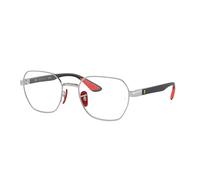 Ray - Ban Unisex RX6594M F031 Montature da vista Metallo Argento Trasparente Geometrica Normale