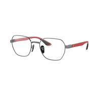 Ray - Ban Unisex RX6594M F096 Montature da vista Metallo Grigio Trasparente Geometrica Normale