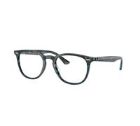 Ray - Ban Unisex RX7159 8394 Montature da vista Acetato Blu Trasparente Pantos Normale