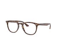 Ray - Ban Unisex RX7159 8395 Montature da vista Acetato Marrone Trasparente Pantos Normale