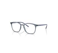 Ray - Ban Unisex RX7185 8235 Montature da vista Iniettato Blu Trasparente Squadrata Normale