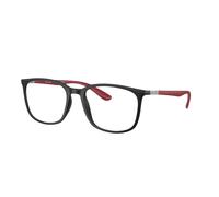 Ray - Ban Unisex RX7199 5915 Montature da vista Peek Grigio Trasparente Squadrata Normale