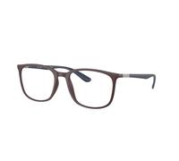 Ray - Ban Unisex RX7199 8444 Montature da vista Peek Viola Trasparente Squadrata Normale