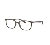 Ray - Ban Unisex RX7208 8063 Montature da vista Peek Marrone Trasparente Pillow Normale