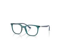 Ray - Ban Unisex RX7211 8206 Montature da vista Nylon Blu Trasparente Pillow Normale