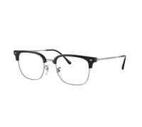 Ray - Ban Unisex RX7216 New clubmaster 2000 Montature da vista Acetato Nero Trasparente Squadrata Normale