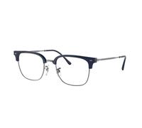 Ray - Ban Unisex RX7216 NEW CLUBMASTER 8210 Montature da vista Plastica Blu Squadrata