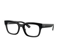 Ray - Ban Unisex RX7217 CHAD 8260 Montature da vista Acetato Nero Trasparente Squadrata Normale