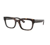 Ray - Ban Unisex RX7217 CHAD 8320 Montature da vista Acetato Tartaruga Trasparente Squadrata Normale